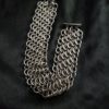 Stainless Steel Slanted Chainmaille Bracelet