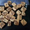 Spalted Tamarind Elder Futhark Runes - Image 4