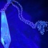 Moonwort and Saffron Resin Necklace 1 - Image 2