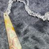 Moonwort and Saffron Resin Necklace 1 - Image 5
