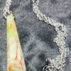 Moonwort and Saffron Resin Necklace 1 - Image 6