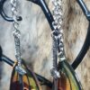 Flame Wings with Swords Earrings - Image 2