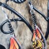 Monarch Butterfly Wings Earrings