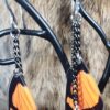 Monarch Butterfly Wings Earrings - Image 3