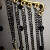 Black and Gold Daggers Ear Wrap - Image 2