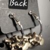 Spinal Vertebrae Hoop Earrings - Image 3