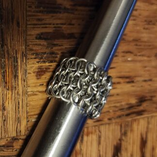 Double Wide Chainmaille Ring