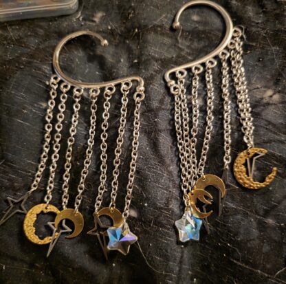 Crystal Star Ear Wrap