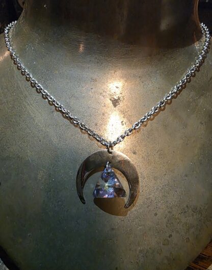 Starlit Moons Necklace and Earring set - Image 2