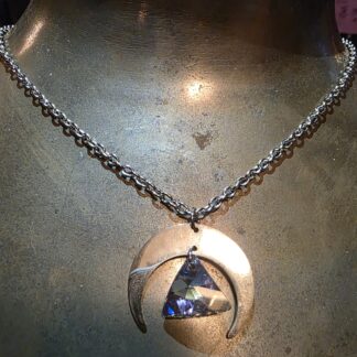 Starlit Moons Necklace and Earring set