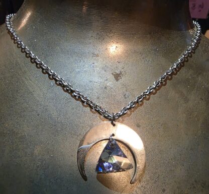 Starlit Moons Necklace and Earring set