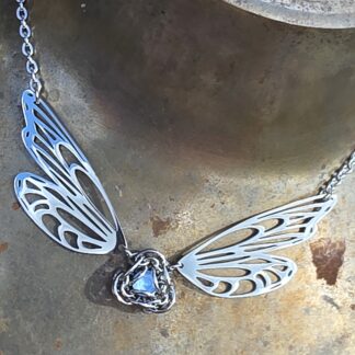 Blue Tria Faerie Choker