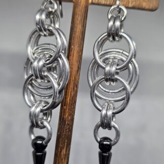 Spiked Bullseye Earrings