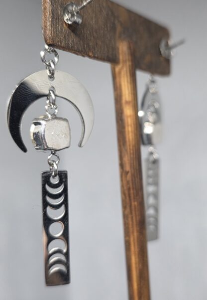 Crystal Moonphase Earrings - Image 5