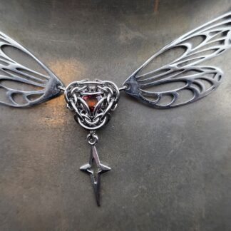 Garnet Faerie Necklace