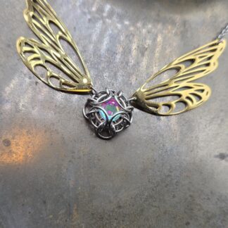 Angel Aura Quartz Faerie Choker