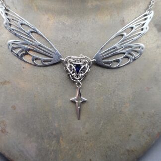 Sapphire Faerie Choker